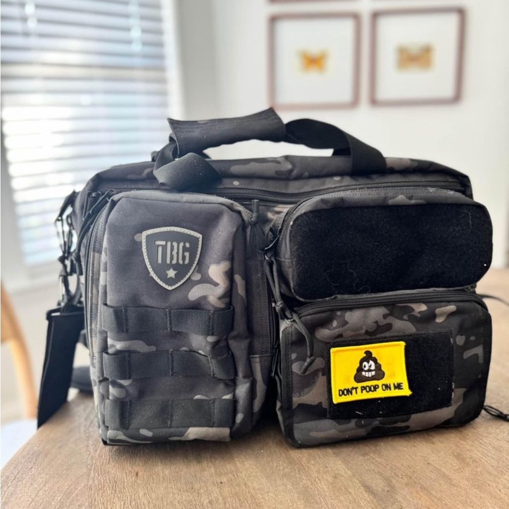 TBG tactical baby gear camo DEUCE DIAPER BAG